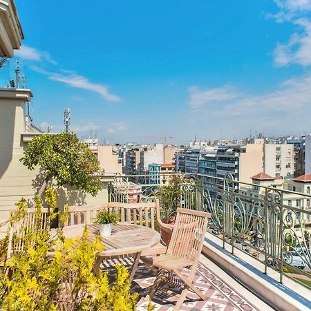 Ferienwohnung #Lighthouse Penthouse By Halu! Apts Thessaloniki Exterior foto