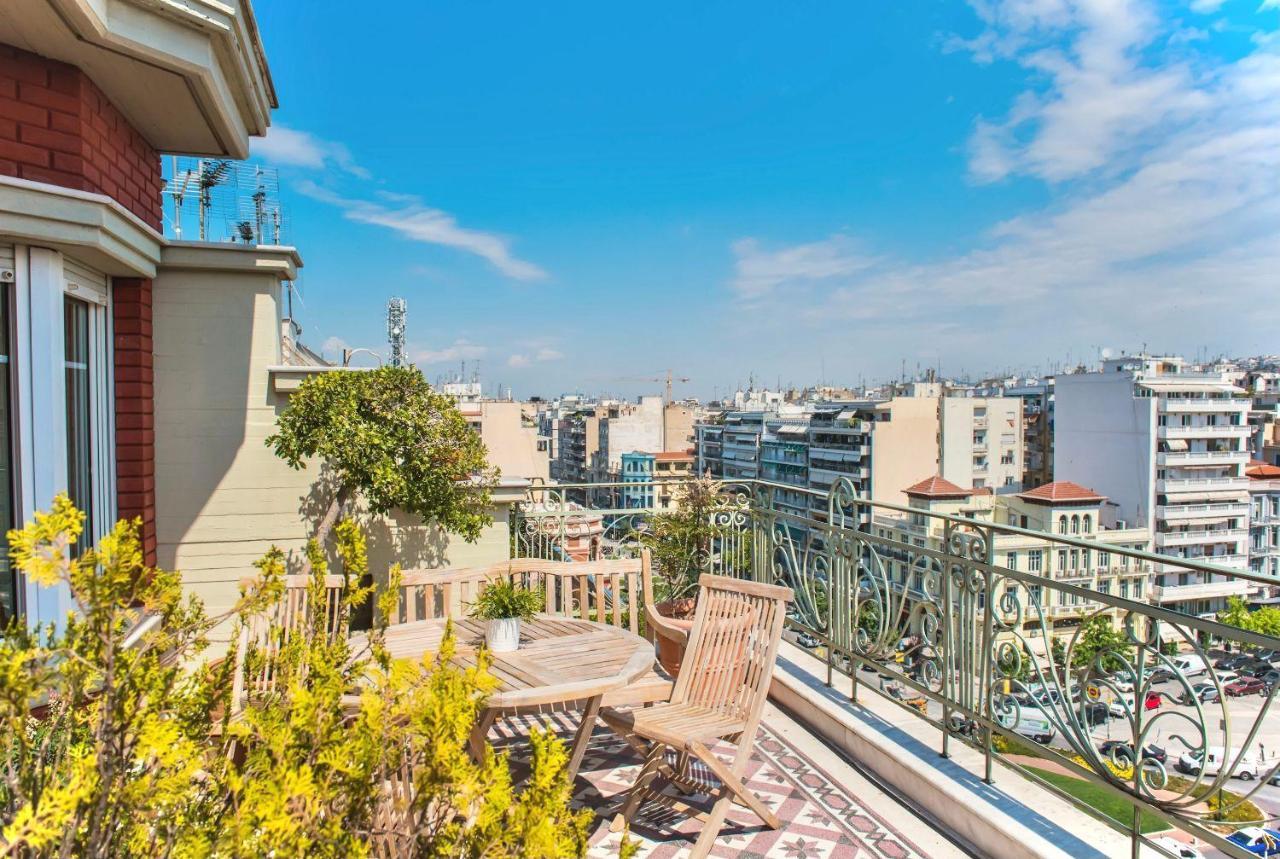 Ferienwohnung #Lighthouse Penthouse By Halu! Apts Thessaloniki Exterior foto