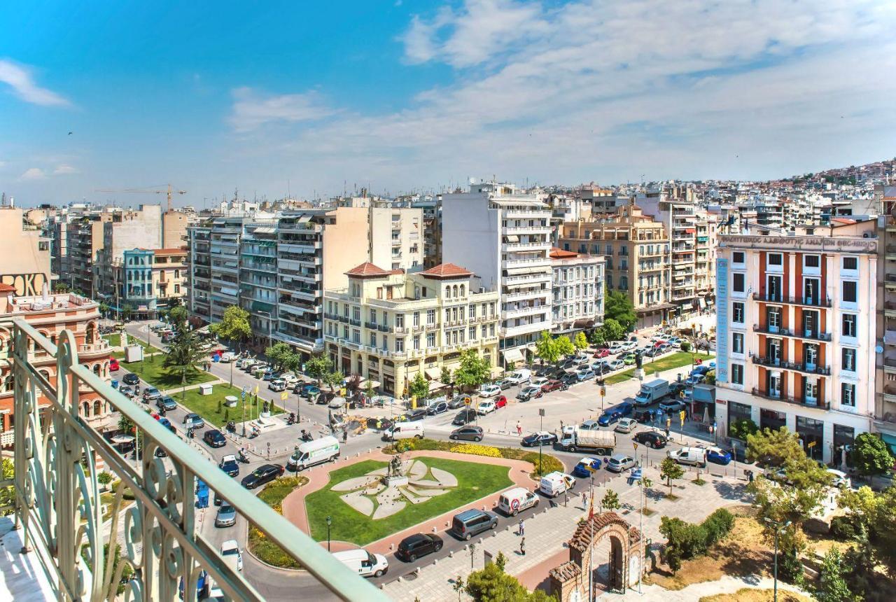 Ferienwohnung #Lighthouse Penthouse By Halu! Apts Thessaloniki Exterior foto
