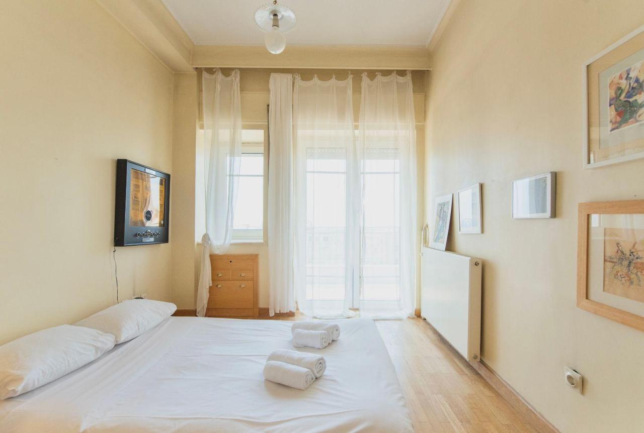 Ferienwohnung #Lighthouse Penthouse By Halu! Apts Thessaloniki Exterior foto